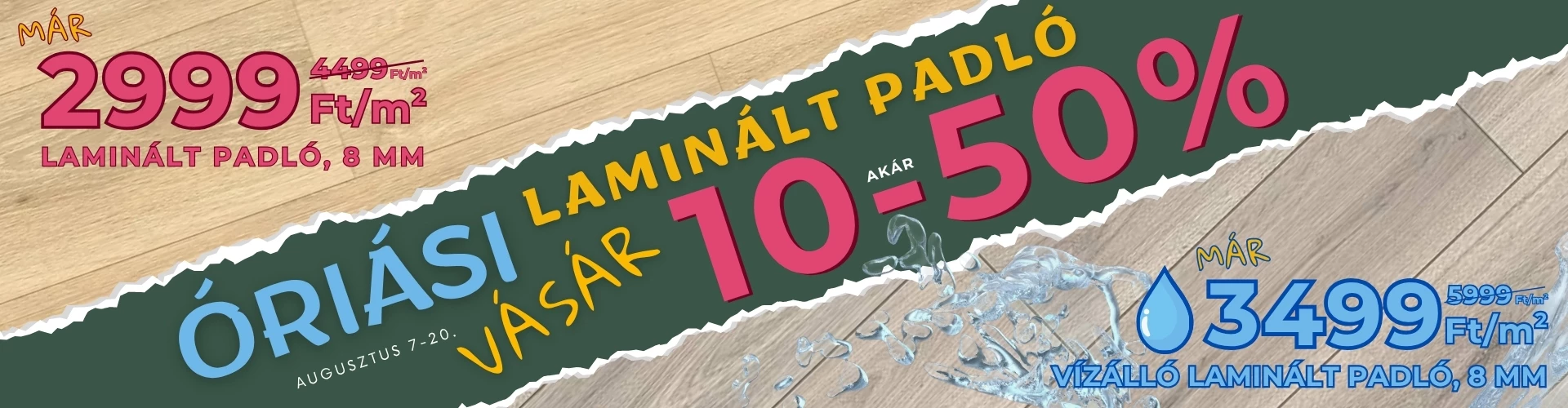 laminált padló vásár