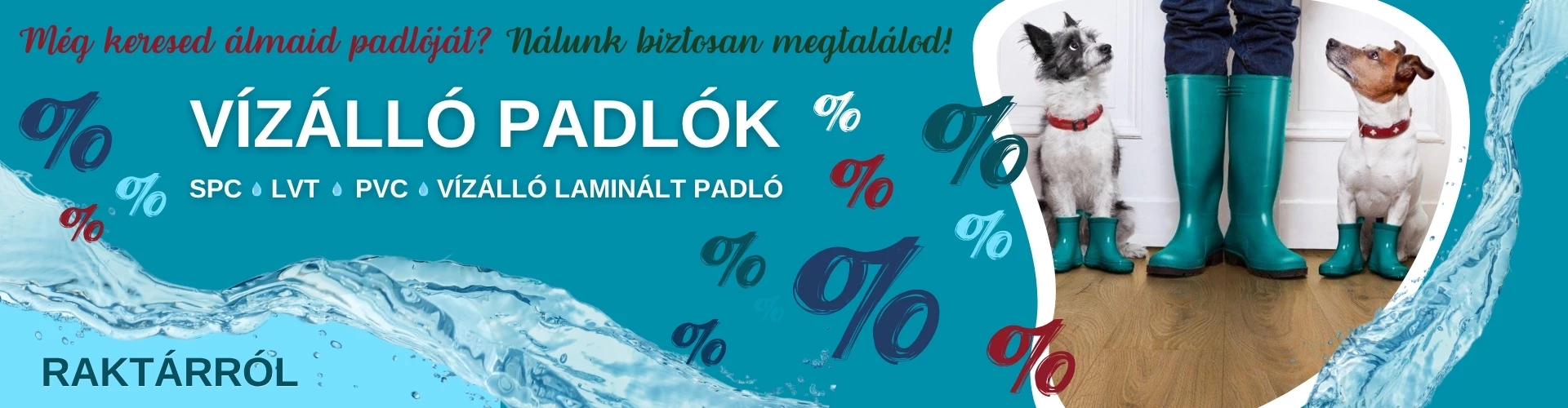 Vízálló padló