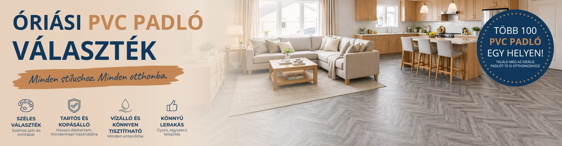 pvc padlók