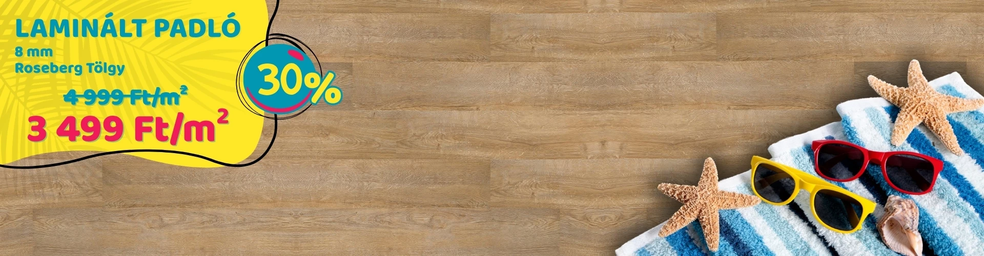 Kronostep laminált padló 5341 Roseberg Tölgy