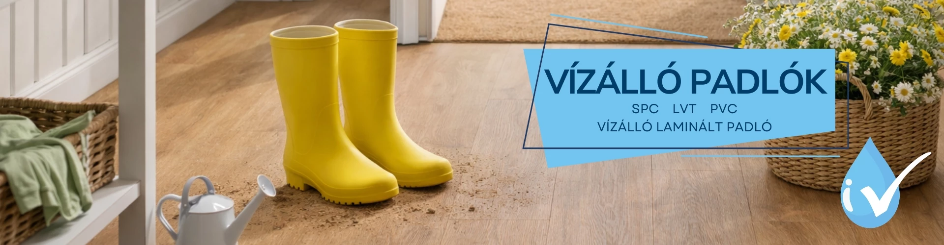 Vízálló padló