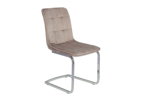 AS108 étkezőszék - latte bársony