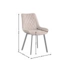 ASR103 étkezőszék - világosbarna