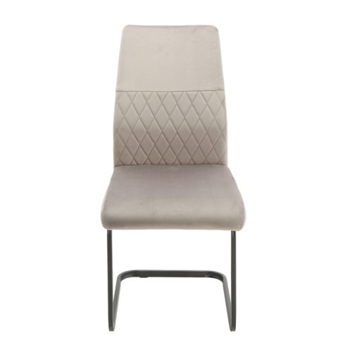 AS126 Étkezőszék - Szürke bársony