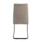 AS126 Étkezőszék - Szürke bársony