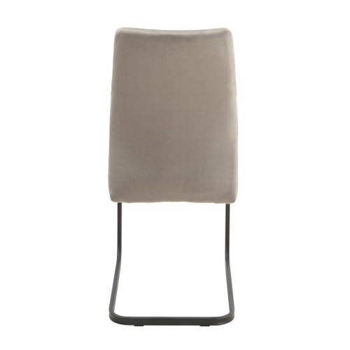 AS126 Étkezőszék - Szürke bársony