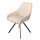 AS130 - Forgó étkezőszék - Latte bársony