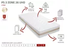 PS 3 ZONE 26 UHD rugós matrac - 140 x 200 cm