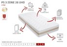 PS 3 ZONE 26 UHD rugós matrac - 180 x 200 cm