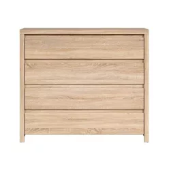 BRW KASPIAN 4 fiókos komód sonoma tölgy