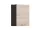 JUNONA LINE - G1D/50/57_LP Felsőszekrény elem (Sonoma tölgy/wenge)