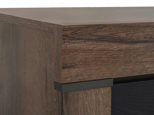 BRW BALIN - Komód - KOM2D3S - kolostor tölgy - fekete tölgy