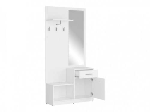 BRW NEPO PLUS előszoba - fehér (PPK)