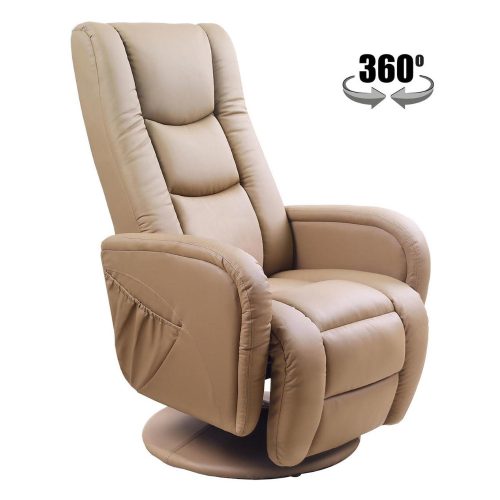 PULSAR - Fűthető masszázsfotel (bézs)