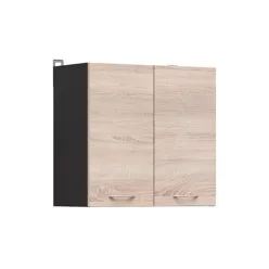   JUNONA LINE - G2D/60/57 - Felsőszekrény elem (Sonoma tölgy/wenge)