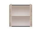 JUNONA LINE - G2D/60/57 - Felsőszekrény elem (Sonoma tölgy/wenge)