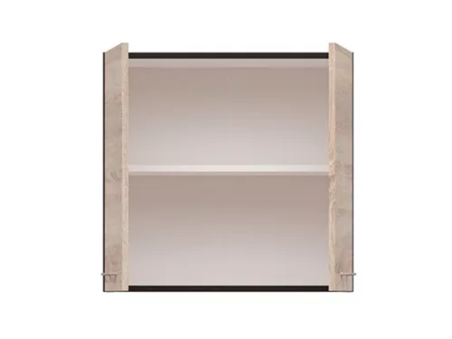 JUNONA LINE - G2D/80/57 - Felsőszekrény elem (Sonoma tölgy/wenge)