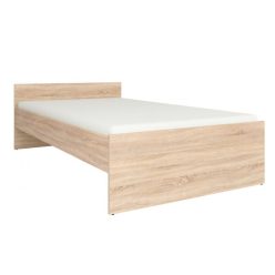 BRW NEPO PLUS ágykeret - sonoma tölgy (LOZ/120)