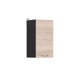   JUNONA LINE - G1D/40/57_LP - Felsőszekrény elem (Sonoma tölgy/wenge)