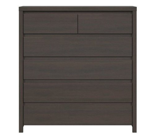 BRW KASPIAN 6 fiókos komód wenge