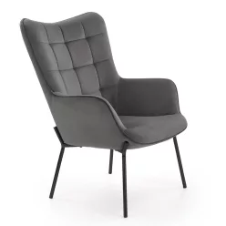 CASTEL - fotel - Szürke