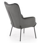 CASTEL - fotel - Szürke