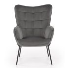 CASTEL - fotel - Szürke