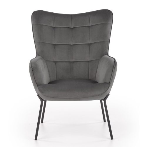 CASTEL - fotel - Szürke