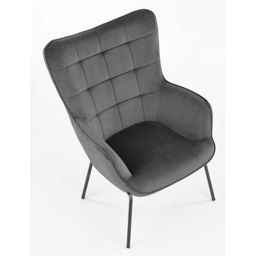 CASTEL - fotel - Szürke