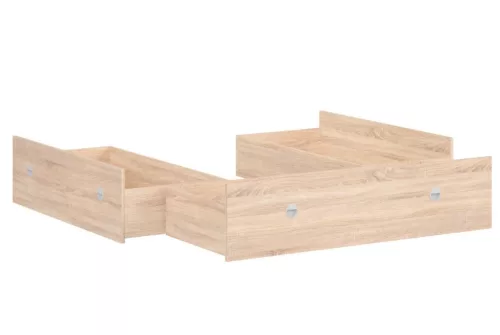 BRW NEPO PLUS ágykeret kiegészítő fiókszett (LOZ3S opcja 160) - sonoma tölgy