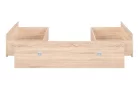 BRW NEPO PLUS ágykeret kiegészítő fiókszett (LOZ3S opcja 160) - sonoma tölgy