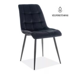   CHIC Matt Velvet Szék (fekete/Fekete) - vízlepergetős anyag