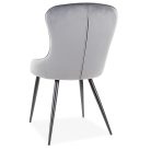 LOTUS Velvet - Étkezőszék (Szürke)