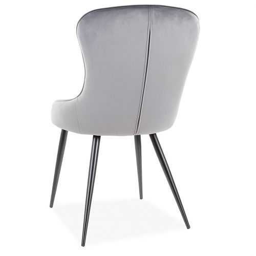 LOTUS Velvet - Étkezőszék (Szürke)