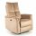 NEPTUN M - Relax fotel (masszásfunkció, fűthető) bézs