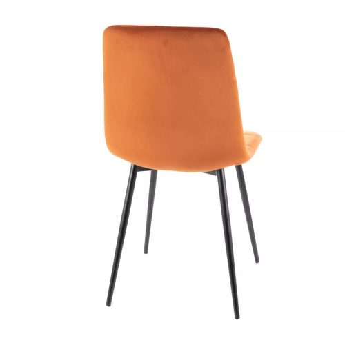 MILA Velvet - Étkezőszék (Fahéj)