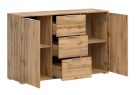 BRW ZELE - Komód (wotan tölgy) KOM2D3S