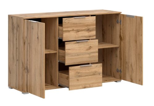 BRW ZELE - Komód (wotan tölgy) KOM2D3S