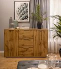 BRW ZELE - Komód (wotan tölgy) KOM2D3S