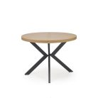 PERONI - Bővíthető étkezőasztal 100-250 cm - Aranytölgy/fekete