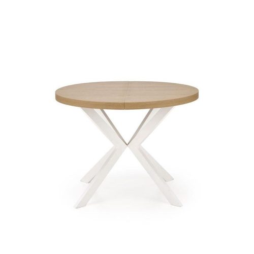 PERONI - Bővíthető étkezőasztal 100-250 cm - Aranytölgy/fehér