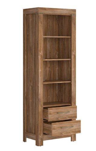 BREND könyvespolc két fiókkal - REG2S - stirling tölgy