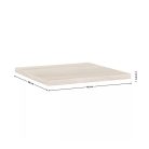 JUNONA LINE Munkalap 60x60 cm - Sonoma tölgy