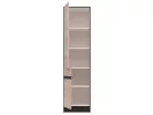 JUNONA LINE - D2D/50/195-L - Magasszekrény elem, balos (Sonoma tölgy/wenge)