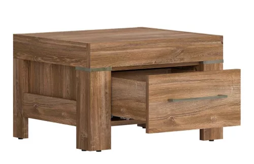 BREND éjjeliszekrény - KOM1S - stirling tölgy