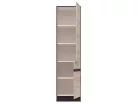JUNONA LINE - D2D/50/195-P - Magasszekrény elem, jobbos (Sonoma tölgy/wenge)