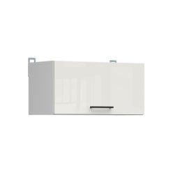   JUNONA LINE - GO/60/30 - Felsőszekrény elem szagelszívóhoz (fényes krétafehér/fehér)