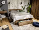 BRW NEPO PLUS LOZ3S/160 opcja ágyneműtartó 3 darabos, dab monastery