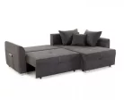 GROOMER - univerzális sarokkanapé - sötétszürke