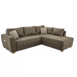 Lunga univerzális sarokkanapé - barna